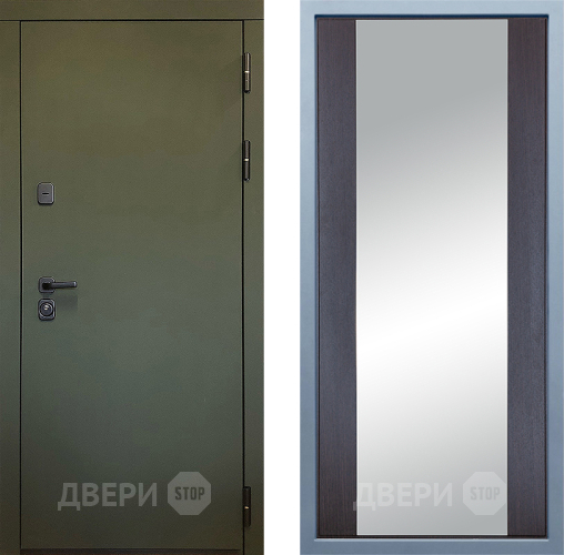 Входная металлическая Дверь Дива МД-61 Д-15 Зеркало Венге в Балашихе