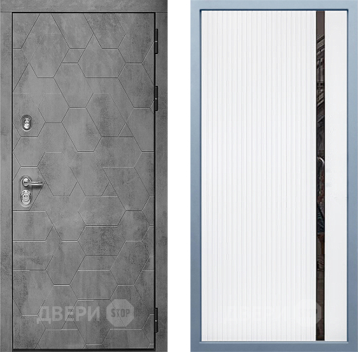 Входная металлическая Дверь Дива МД-51 МХ-46 Белый матовый в Балашихе