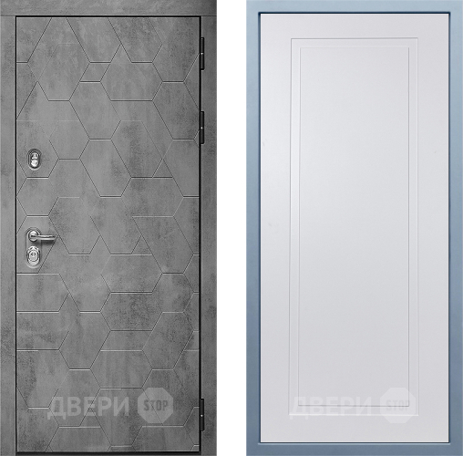 Входная металлическая Дверь Дива МД-51 Н-10 Белый в Балашихе