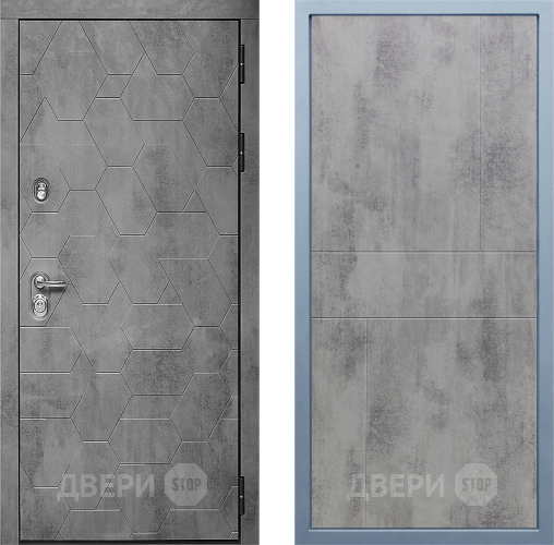 Входная металлическая Дверь Дива МД-51 М-1 Бетон темный в Балашихе