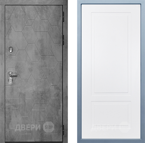 Входная металлическая Дверь Дива МД-51 Н-7 Белый в Балашихе