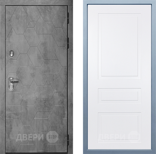 Входная металлическая Дверь Дива МД-51 Н-13 Белый в Балашихе