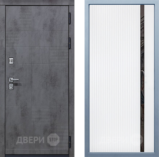 Входная металлическая Дверь Дива МД-35 МХ-46 Белый матовый в Балашихе