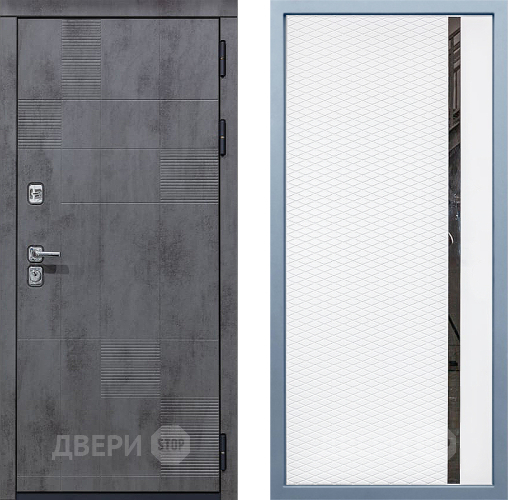 Входная металлическая Дверь Дива МД-35 МХ-47 Белый матовый в Балашихе