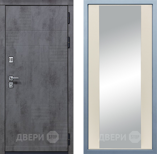 Входная металлическая Дверь Дива МД-35 Д-15 Зеркало Шампань в Балашихе
