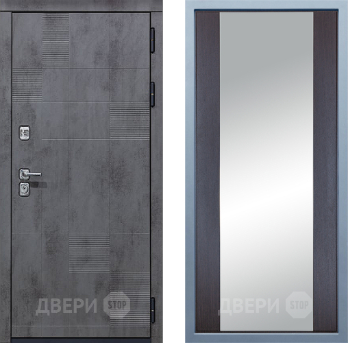 Входная металлическая Дверь Дива МД-35 Д-15 Зеркало Венге в Балашихе