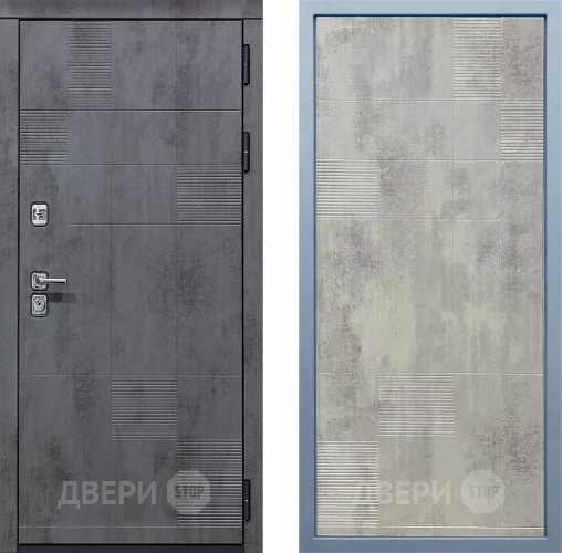 Входная металлическая Дверь Дива МД-35 Д-4 Бетон темный в Балашихе