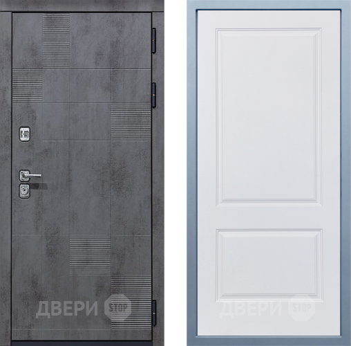 Входная металлическая Дверь Дива МД-35 Д-7 Белый в Балашихе
