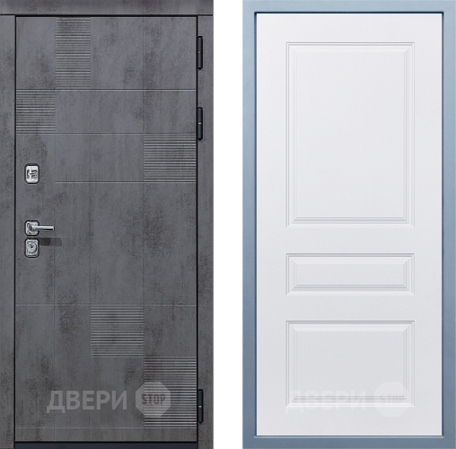 Входная металлическая Дверь Дива МД-35 Д-13 Белый в Балашихе