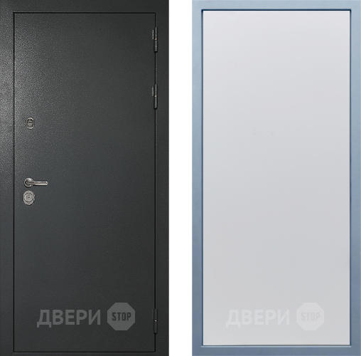 Входная металлическая Дверь Дива МД-40 Титан Н-1 Белый в Балашихе