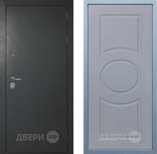 Входная металлическая Дверь Дива МД-40 Титан Д-8 Силк Маус в Балашихе