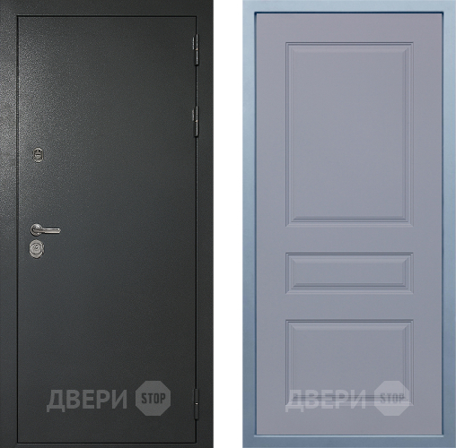 Входная металлическая Дверь Дива МД-40 Титан Д-13 Силк Маус в Балашихе