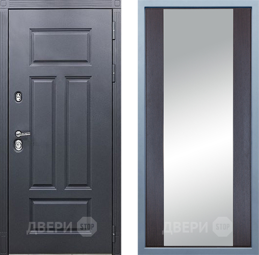 Входная металлическая Дверь Дива МХ-29 STR Д-15 Зеркало Венге в Балашихе