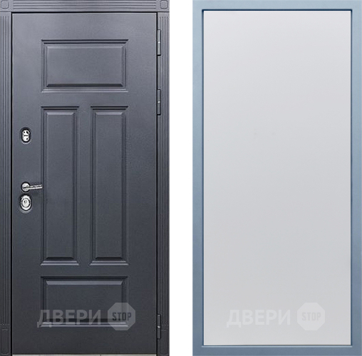 Входная металлическая Дверь Дива МХ-29 STR Н-1 Белый в Балашихе