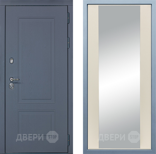 Входная металлическая Дверь Дива МХ-38 STR Д-15 Зеркало Шампань в Балашихе
