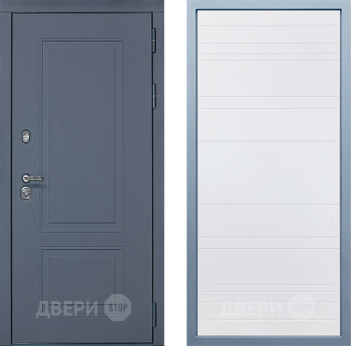 Входная металлическая Дверь Дива МХ-38 STR Д-5 Белый в Балашихе