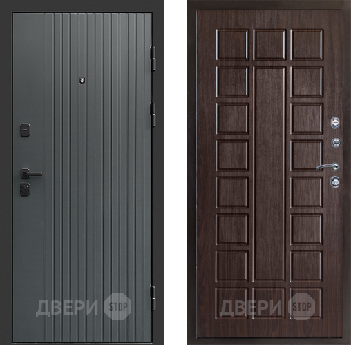 Входная металлическая Дверь Престиж Tvist Grey Престиж Венге в Балашихе