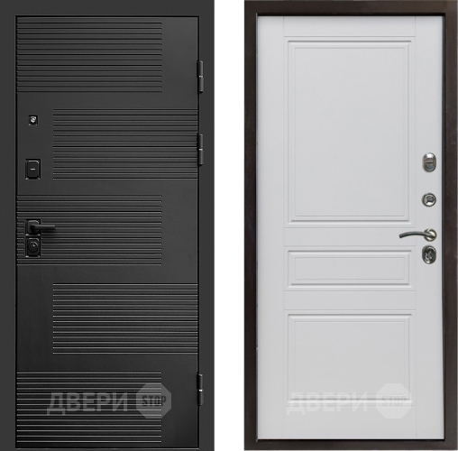Входная металлическая Дверь Престиж Favorit Классика Белый матовый в Балашихе
