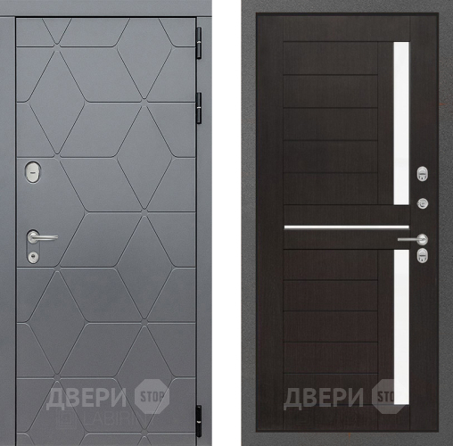Входная металлическая Дверь Лабиринт (LABIRINT) Cosmo 02 Венге в Балашихе