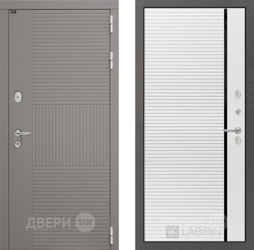 Дверь Лабиринт (LABIRINT) Формо 22 Белый софт в Балашихе
