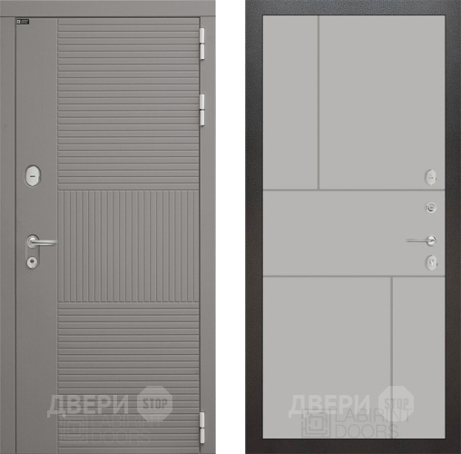 Входная металлическая Дверь Лабиринт (LABIRINT) Формо 21 Грей софт в Балашихе