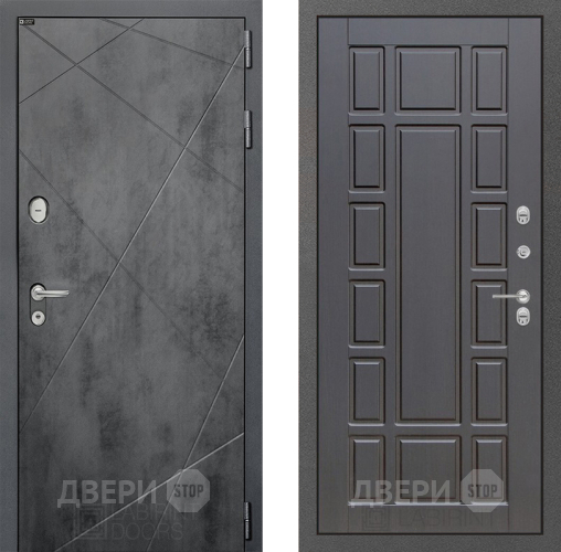 Входная металлическая Дверь Лабиринт (LABIRINT) Лофт 12 Венге в Балашихе