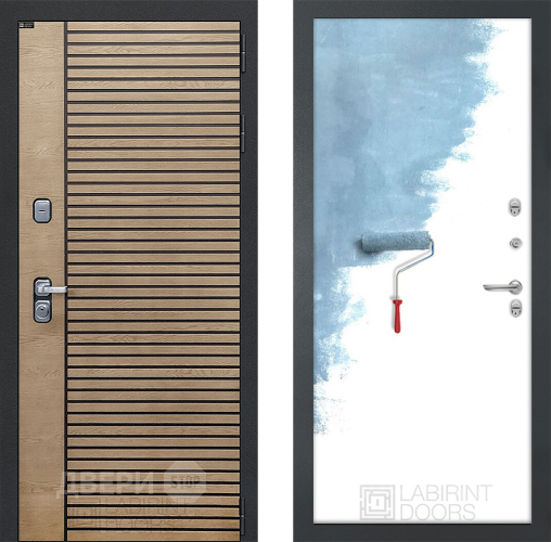 Входная металлическая Дверь Лабиринт (LABIRINT) Ritm 28 Под покраску в Балашихе