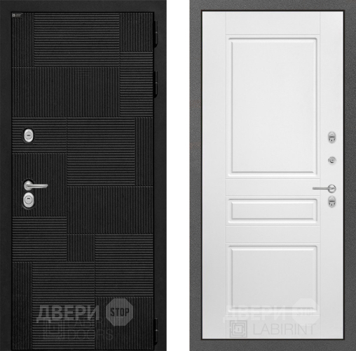 Дверь Лабиринт (LABIRINT) Pazl 03 Белый софт в Балашихе