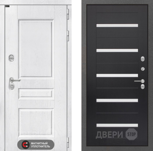 Входная металлическая Дверь Лабиринт (LABIRINT) Versal 01 Венге в Балашихе