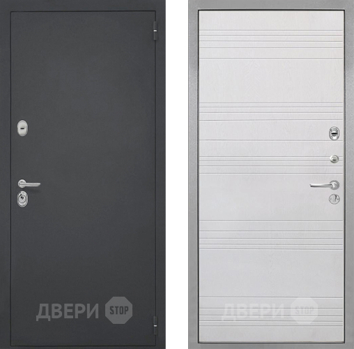 Входная металлическая Дверь Интекрон (INTECRON) Гектор ФЛ-316 Белый ясень в Балашихе