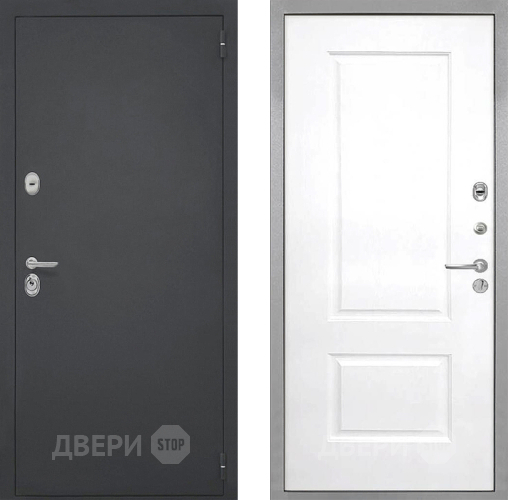 Входная металлическая Дверь Интекрон (INTECRON) Гектор Альба Роял Вуд белый в Балашихе