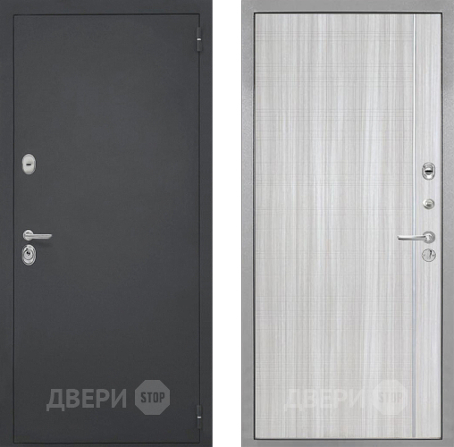 Входная металлическая Дверь Интекрон (INTECRON) Гектор В-07 с молдингом Сандал белый в Балашихе