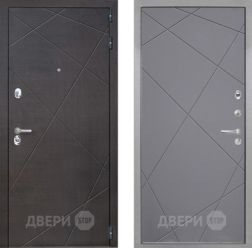 Входная металлическая Дверь Интекрон (INTECRON) Сенатор Лучи Лучи-М Графит софт в Балашихе