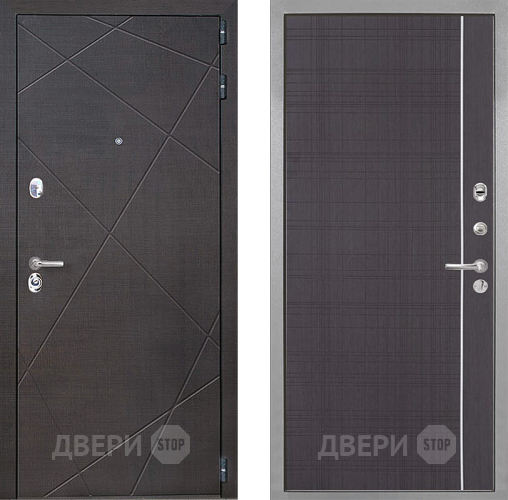 Входная металлическая Дверь Интекрон (INTECRON) Сенатор Лучи В-07 с молдингом Венге в Балашихе