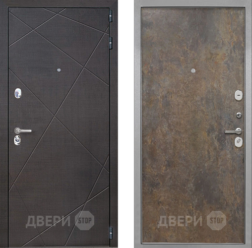 Входная металлическая Дверь Интекрон (INTECRON) Сенатор Лучи Гладкая Гранж в Балашихе