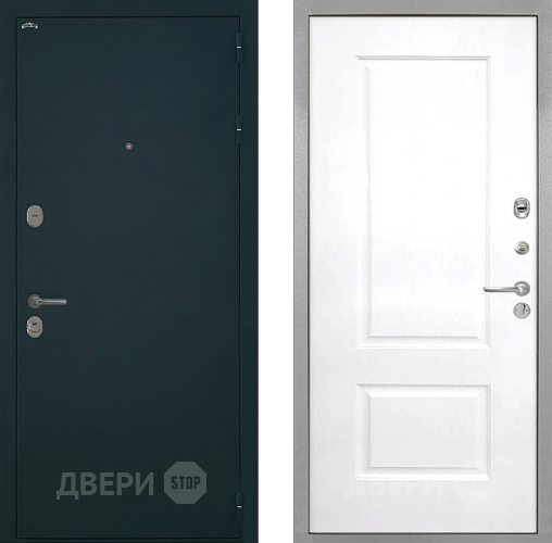 Входная металлическая Дверь Интекрон (INTECRON) Греция Альба Роял Вуд белый в Балашихе