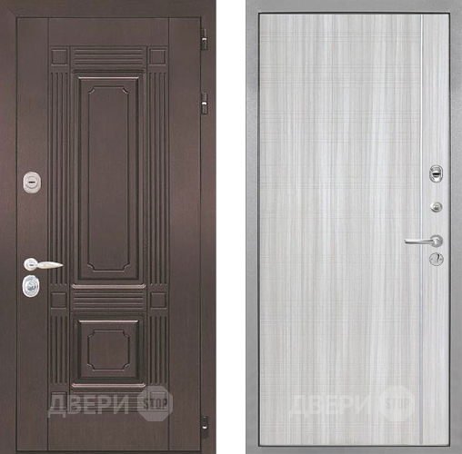 Входная металлическая Дверь Интекрон (INTECRON) Италия В-07 с молдингом Сандал белый в Балашихе