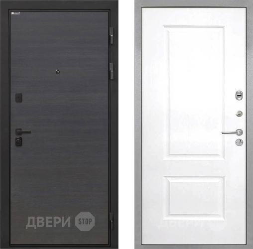 Входная металлическая Дверь Интекрон (INTECRON) Профит Black Эковенге Альба Роял Вуд белый в Балашихе