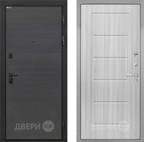 Входная металлическая Дверь Интекрон (INTECRON) Профит Black Эковенге ФЛ-39 Сандал белый в Балашихе