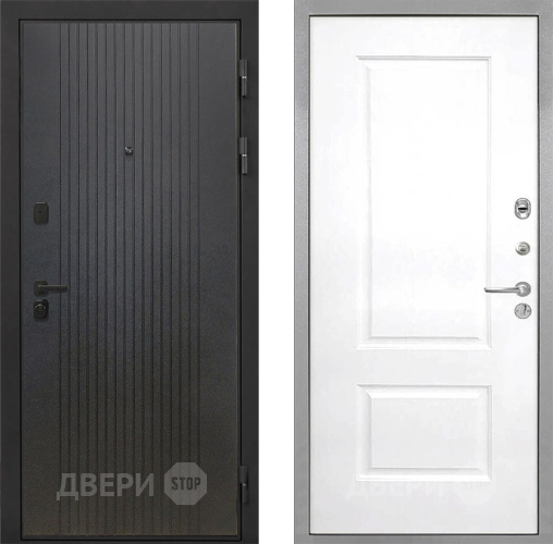 Входная металлическая Дверь Интекрон (INTECRON) Профит Black ФЛ-295 Альба Роял Вуд белый в Балашихе