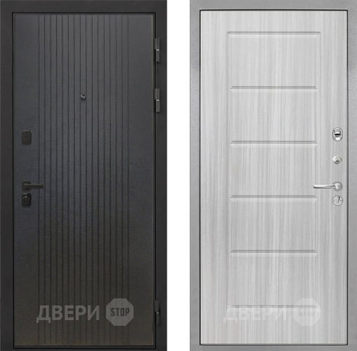 Входная металлическая Дверь Интекрон (INTECRON) Профит Black ФЛ-295 ФЛ-39 Сандал белый в Балашихе