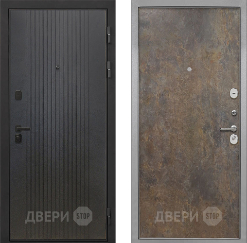 Дверь Интекрон (INTECRON) Профит Black ФЛ-295 Гладкая Гранж в Балашихе