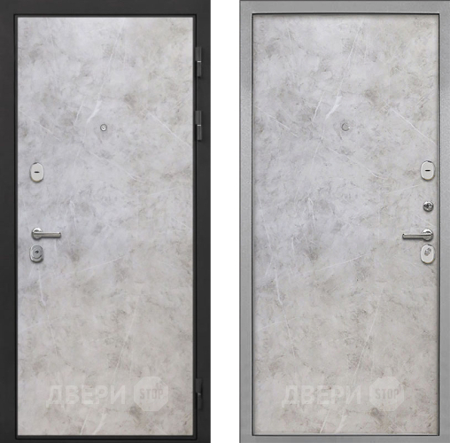 Входная металлическая Дверь Интекрон (INTECRON) Гектор Мрамор Светлый Гладкая Мрамор светлый в Балашихе