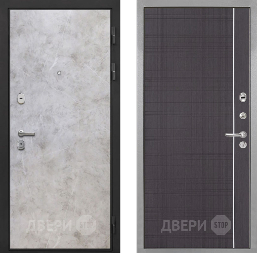 Входная металлическая Дверь Интекрон (INTECRON) Гектор Мрамор Светлый В-07 с молдингом Венге в Балашихе
