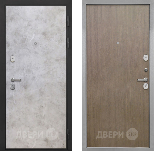 Входная металлическая Дверь Интекрон (INTECRON) Гектор Мрамор Светлый Гладкая шпон Венге коричневый в Балашихе