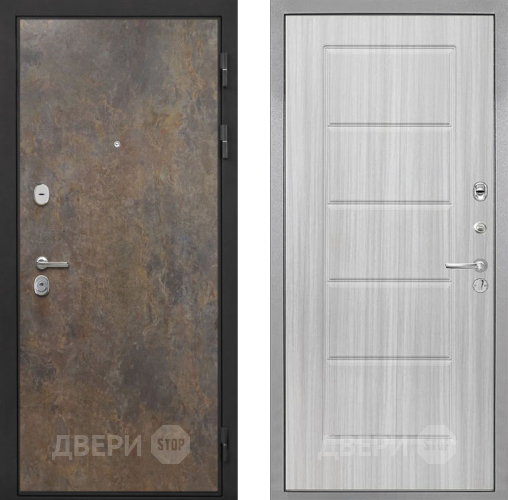Входная металлическая Дверь Интекрон (INTECRON) Гектор Гранж ФЛ-39 Сандал белый в Балашихе