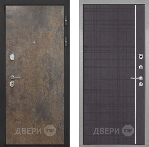 Входная металлическая Дверь Интекрон (INTECRON) Гектор Гранж В-07 с молдингом Венге в Балашихе