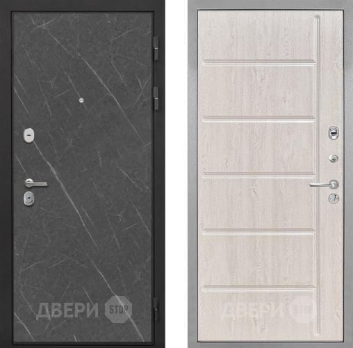 Входная металлическая Дверь Интекрон (INTECRON) Гектор Гранит Лава Оникс ФЛ-102 Сосна белая в Балашихе