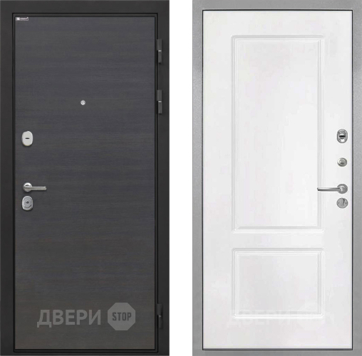 Входная металлическая Дверь Интекрон (INTECRON) Гектор Эковенге КВ-2 Белый матовый в Балашихе
