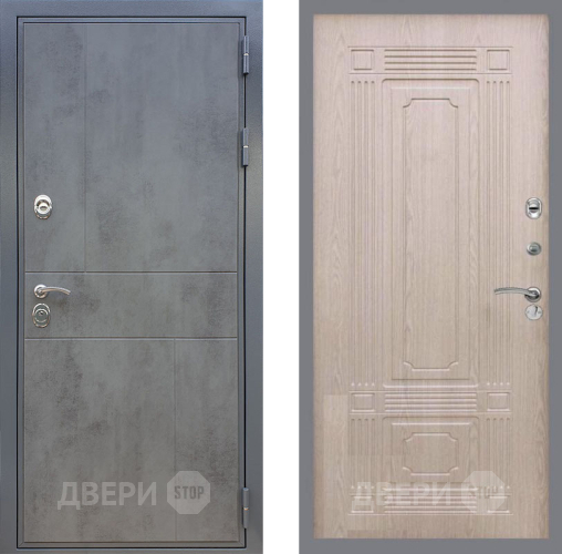 Входная металлическая Дверь Рекс (REX) ФЛ-290 FL-2 Беленый дуб в Балашихе